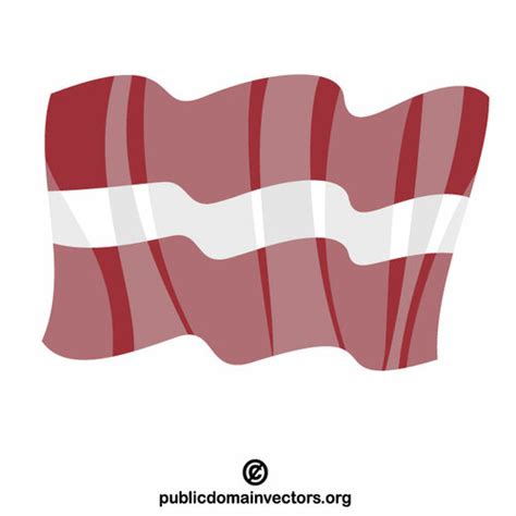 Flag Of Latvia Clip Art Public Domain Vectors