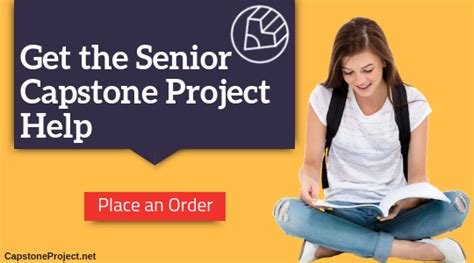 Our Expert Senior Capstone Project Writing Help