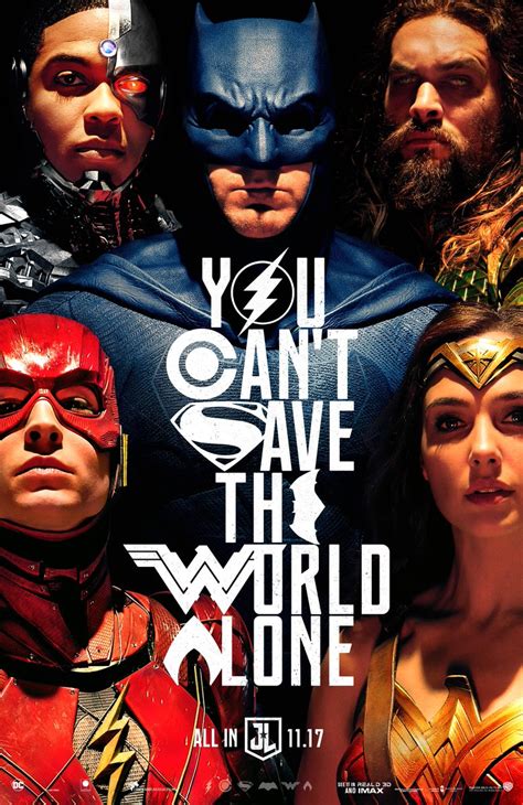 Sdcc 2017 New ‘justice League Poster Debuts At Comic Con Ybmw