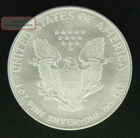 2000 1 Oz Silver American Eagle Brilliant Uncirculated