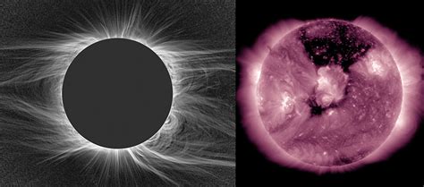 Solar Corona Eclipse And Uv Images Center For Science Education