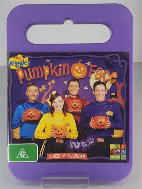 The Wiggles Pumpkin Face Dvd Halloween Simon Lachy Anthony Emma £10