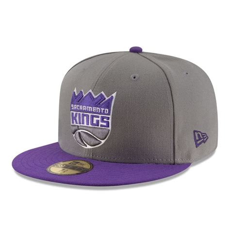 Sacramento Kings New Era New Logo 59fifty Fitted Hat Gray Fitted