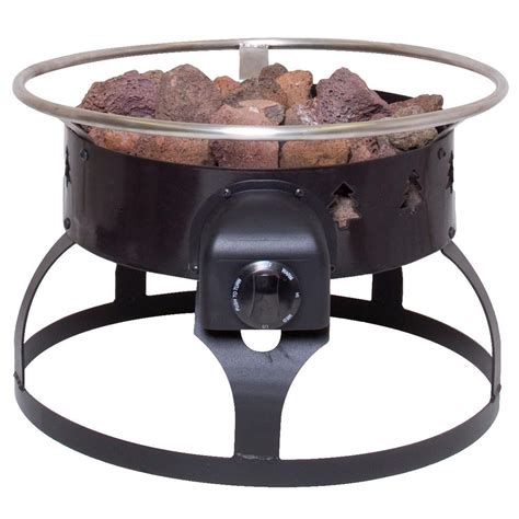 Camp Chef Redwood Portable Propane Gas Fire Pit Gclogd The Home Depot