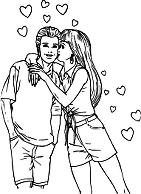 Learn to be creative in your own way. Barbie And Ken Coloring Pages - GetColoringPages.com