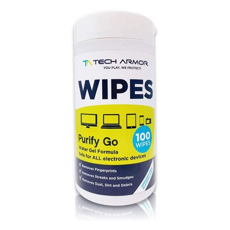 Computer Cleaning Wipes By Tech Armor Electronics Screen Cleaner For