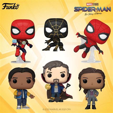 Spider Man No Way Home Funko Pops Available For Pre Order Disney Plus Informer