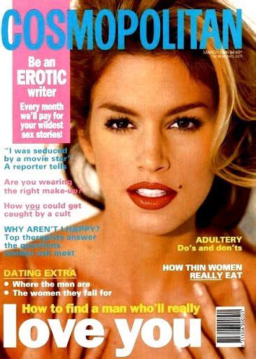Cindy Crawford Cosmopolitan March 1995 Aust Jason Lewis Charles