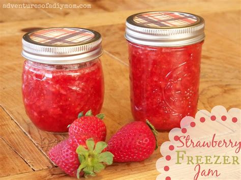 How To Make Strawberry Freezer Jam Adventures Of A Diy Mom