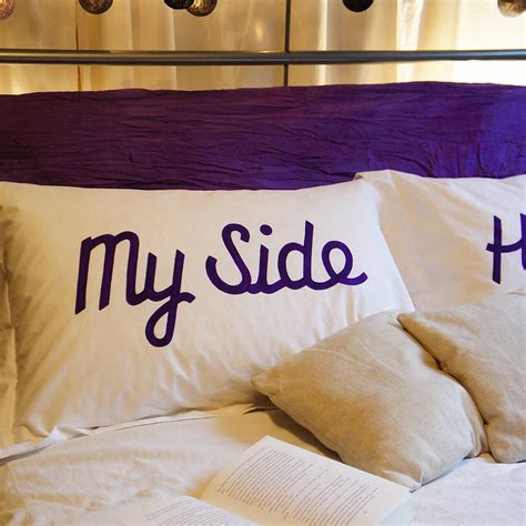 A local hero in the broadway show, once on this island, often known for breaking awkward silences, saving the day, and being awesome. 'my side your side' pillowcases by bean ink ...