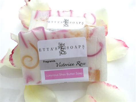 Victorian Rose Glycerin Soap Made With Shea Butter By Ettassoaps