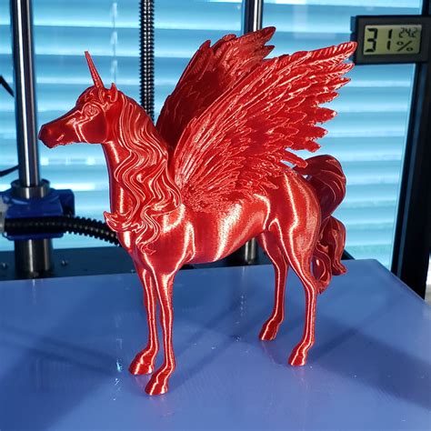 3d Printable Majestic Alicorn Flying Unicorn By Fatesend