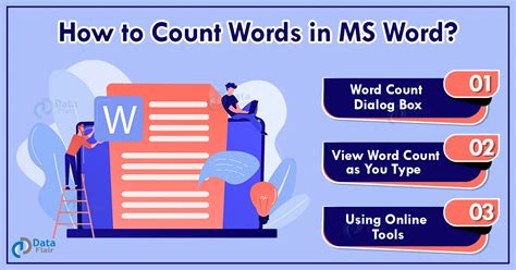 How To Count Number Of Words In A Word Document DataFlair