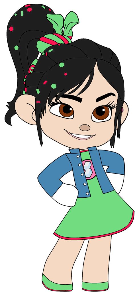 Image Vanellope In Her Night Out Outfit 5png Disney Fanon Wiki