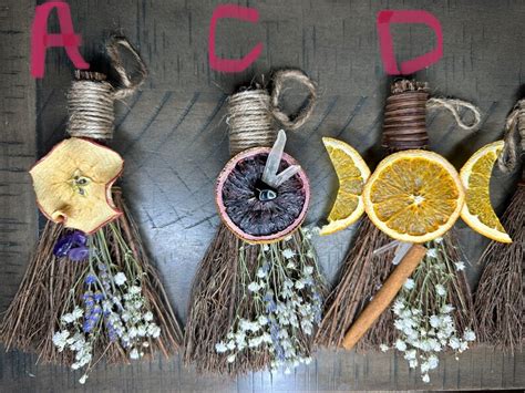 Besom Altar Broom Witches Broom Etsy
