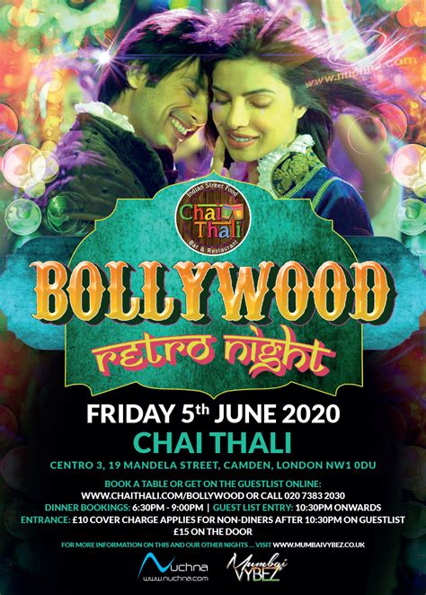 Retro Bollywood Nights Chai Thali Restaurant And Bar