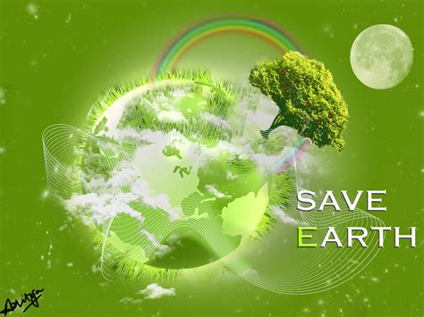 Web Montage Save Mother Earth