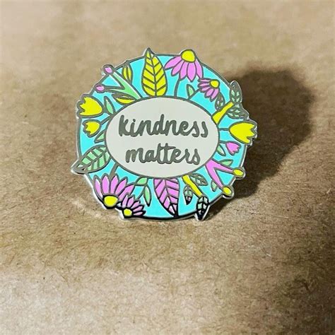 Kindness Pin Etsy