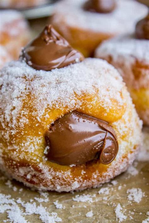 Nutella Filled Donuts A Rising Donuts Recipe The Food Charlatan
