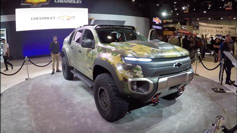 The Truck Special Forces Is Considering Chevy Colorado Zh2 Sema 2016