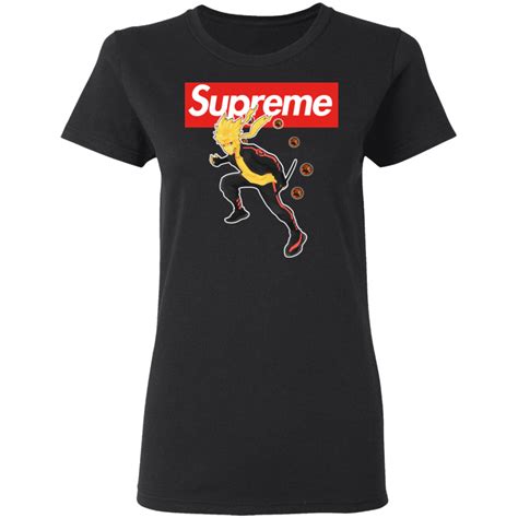Supreme Naruto Ladies 5 3 Oz T Shirt