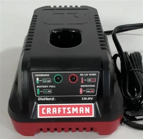 Craftsman Diehard C3 192 Volt Lithium Ion Battery Charger 5336 Tested