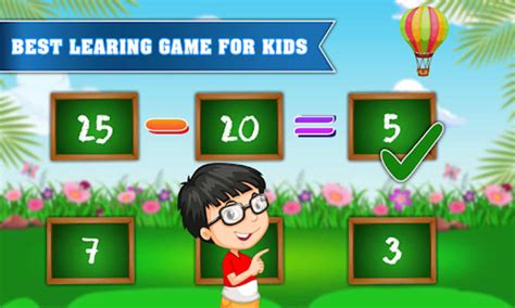 Kids Math Game Add Subtract Multiplication Free Apk For Android