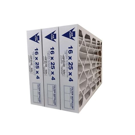 Buy 16x25x4 Furnace Filters MERV 8 - Case of 3 - United Filter - United