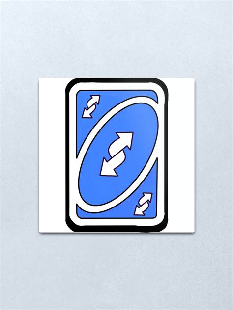 Metal Uno Reverse Card Uno Reverse Card