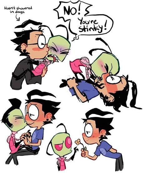 Pin By 000666 On Invader Zim Invader Zim Characters Invader Zim Invader Zim Dib