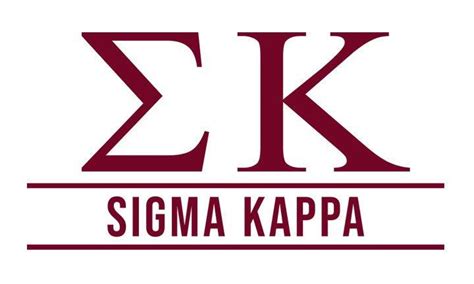Sigma Kappa Greek Letters Thankyou Letter