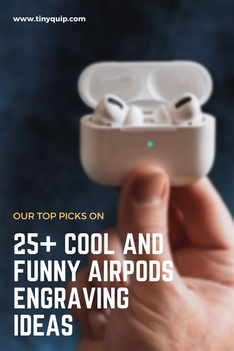 25 Coolest And Funniest Airpods Engraving Ideas You Must Get Engraved