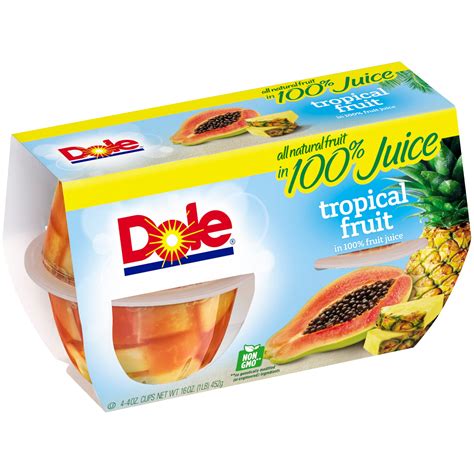 Dole Tropical Fruit Cup Nutrition Facts Besto Blog