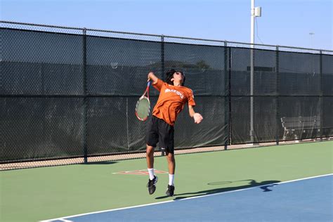 JV Orange Tennis Emerges Triumphant Over Georgetown in Last Game of the