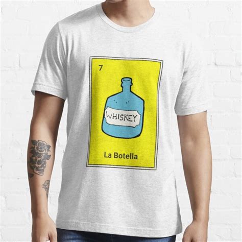 la botella mexican loteria card t shirt for sale by casadeloteria redbubble loteria t