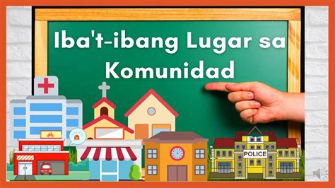 Mga Lugar Sa Komunidad Melc Based Tagalog Lesson Youtube Images And
