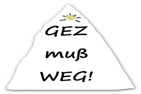 Eine gebührennachzahlung kommt immer dann in betracht, wenn sie ihr rundfunkgerät nicht spätestens einen monat nach erwerb bzw. GEZ muss weg - Online-Petition