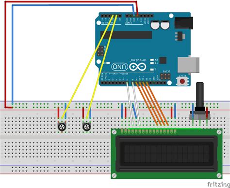 Arduino lcd display wiring the geek pub. Lcd Display Wiring Diagram / Display And Nodisplay Methods Arduino : Lcds like these are very ...