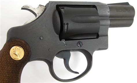 Colt Agent 38 Special Caliber Revolver Lightweight Model With