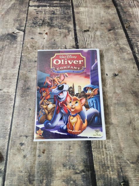 Disney Oliver And Company Dvd 2009 20th Anniversary Special Edition