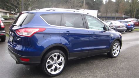 Ford Kuga Deep Impact Blue Amazing Photo Gallery Some Information