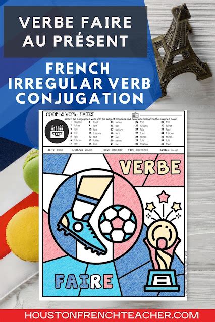 French Verbs Conjugation Le Verbe Faire Au Present Houston French