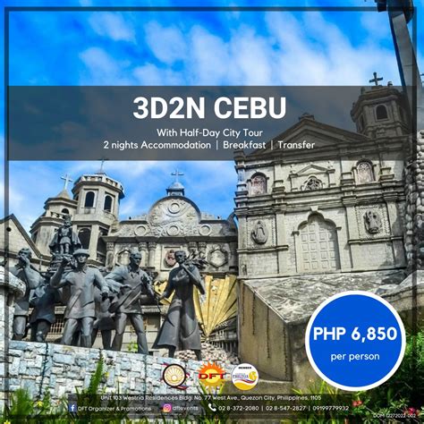 3d2n Cebu Tour Package With City Tour On Carousell