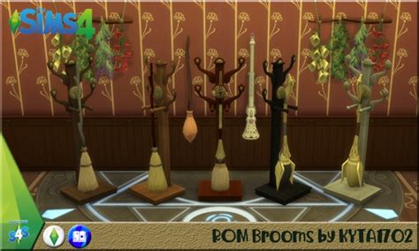 Magic Brooms With Standard At Simmetje Sims Sims 4 Updates