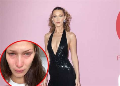 photos bella hadid cries as she opens up about mental health and anxiety