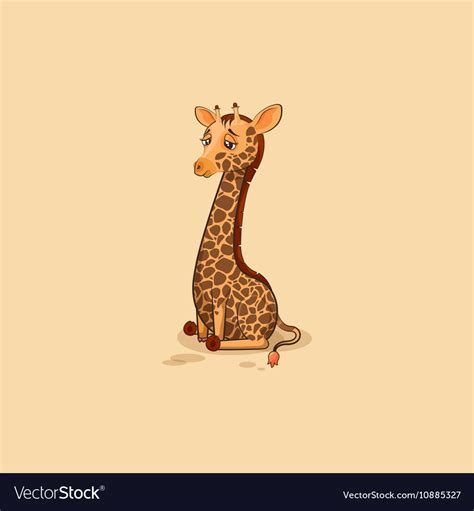 Sad Giraffe