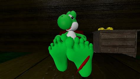 Yoshis Soles Tickled 1 By Hectorlongshot On Deviantart