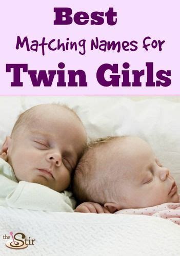 However, if you plan on playing a legacy game with multiple generations of. Such cool baby girl names for twins in here! | Twin girl ...