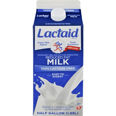 Lactaid 2 Reduced Fat Milk Milk And Cream Uncle Giuseppes