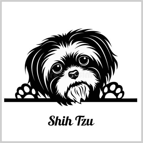 Shih Tzu Dog Svg For Cutting In Machines Like The Cricut And Etsy Artofit